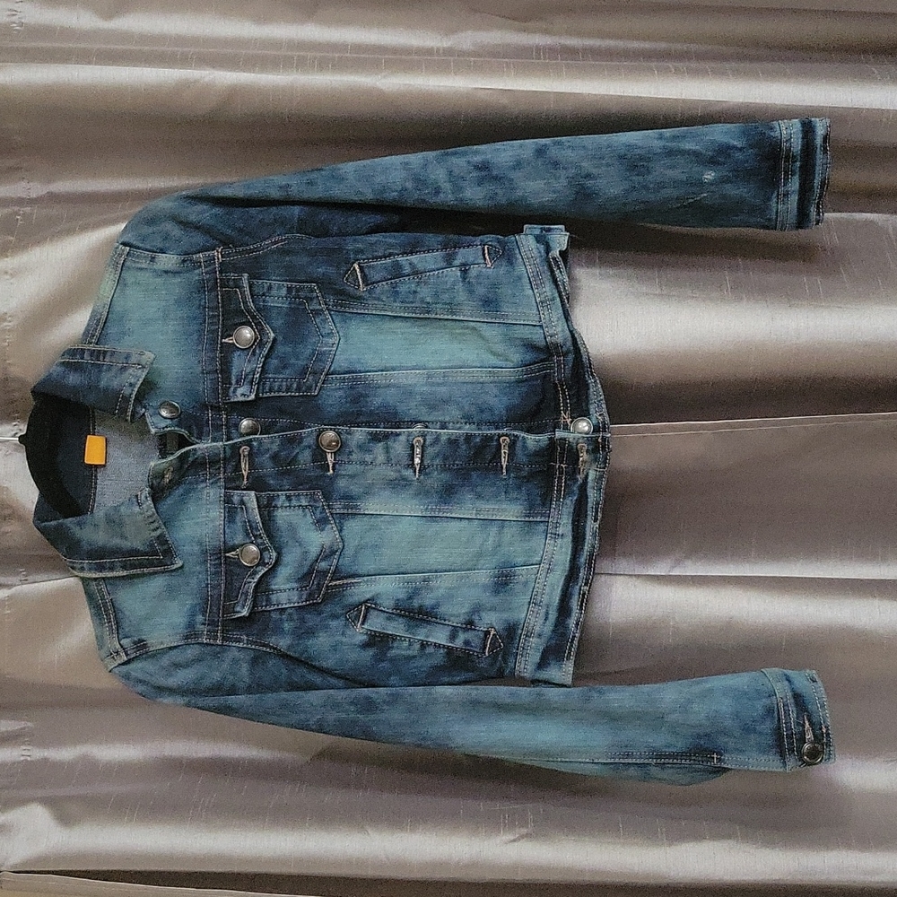 Acid Wash Jeans Jacket